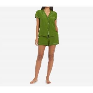 NEW THE SLEEP CODE sasi washable silk pj set in matcha